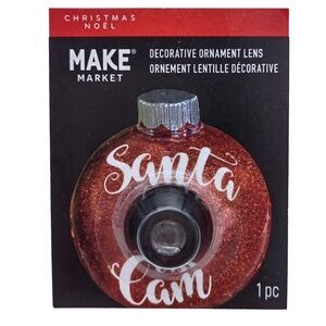 Santa Cam Lens From Make Market Add This Lens To An Ornament Or Almost Anything